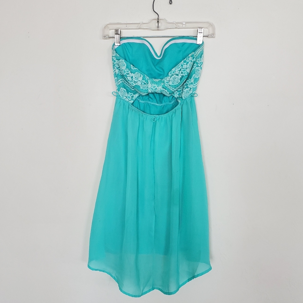 Turquoise Dress - Picture 2 of 4